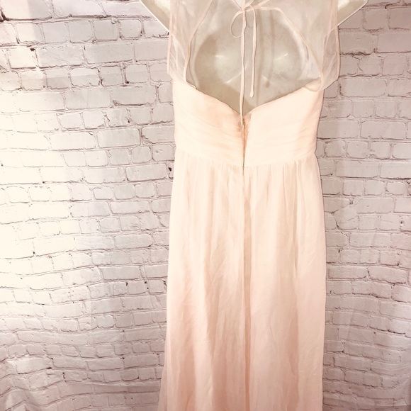 New with tags $310 Amsale chiffon dress gown 6 NEW - Picture 7 of 8